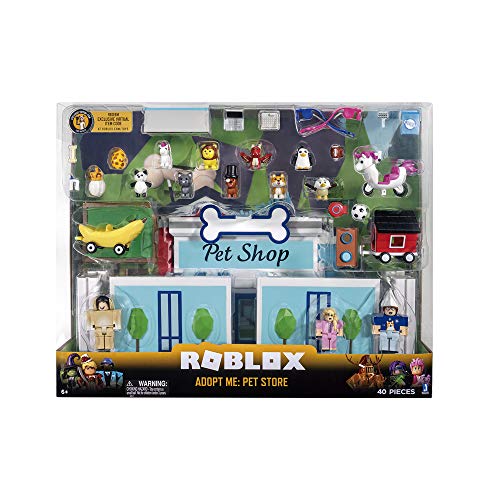 Roblox ROG0177 Celebrity Collection-Adopt Me: Pet Store Deluxe Playset [Includes