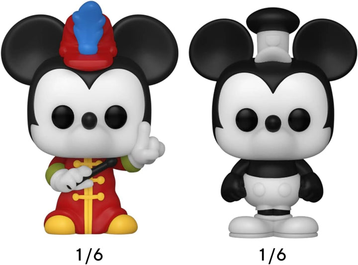 POP! Vinyl: Bitty POP: Disney- Sorcerer Mickey 4 Pack