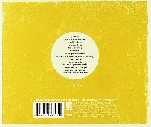 Doo-Wops and Hooligans - Bruno Mars [Audio CD]