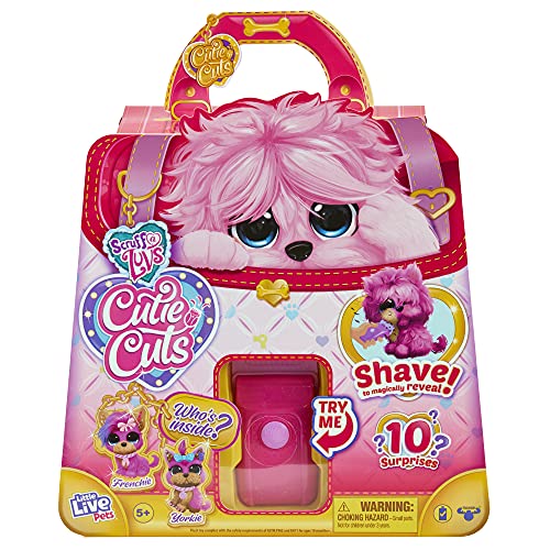 Little Live Pets 30146 Scruff-a-Luvs Cutie Cuts Shave, Reveal and Style, Plush R