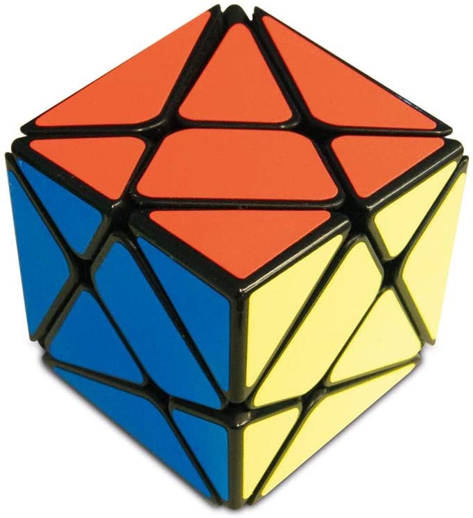 Cayro-YJ8320 Magic Cube Impossible 3 Sided Axis, Multicolor (YJ8320)