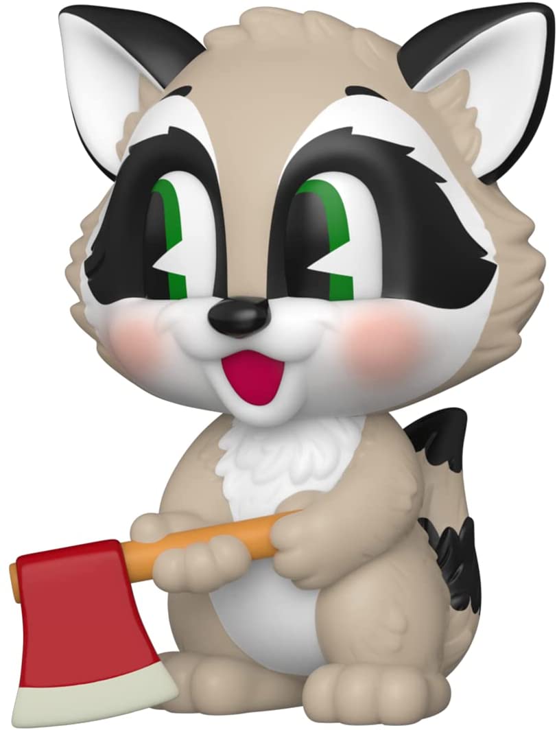 Funko 59534 Vinylfigur: Villainous Valentines – Waschbär