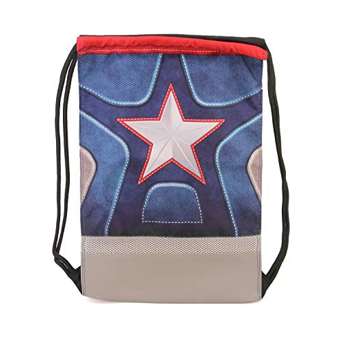 Karactermania Captain America Suit-Storm Drawstring Bag Drawstring Bag, 48 cm, M