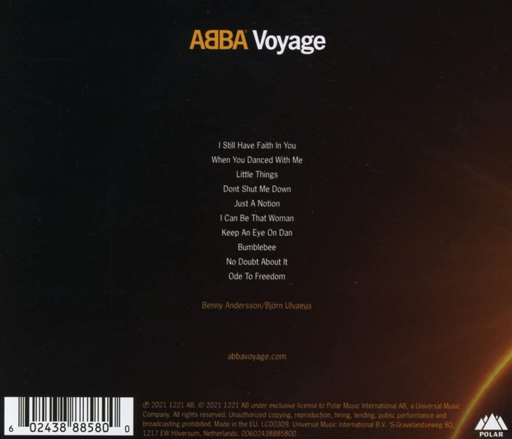 ABBA – Voyage [Audio-CD]