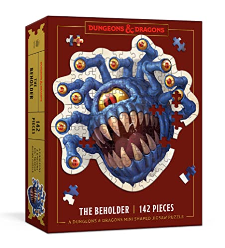 Dungeons & Dragons Mini Shaped Jigsaw Puzzle: The Beholder Edition: 142-Piece