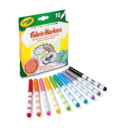 CRAYOLA 58-8633-E-000 Fabric Markers, Other