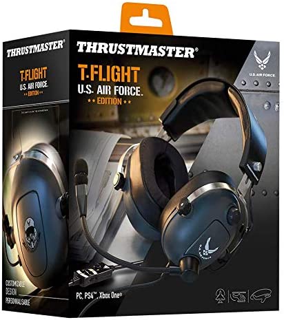 Thrustmaster T.Flight U.S. Air Force Edition - Multiplatform Gaming Headset - PS4/Xbox/PC/Mobile (4060104)