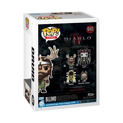 Funko POP! Games: Diablo 4- Druid - Collectable Vinyl Figure