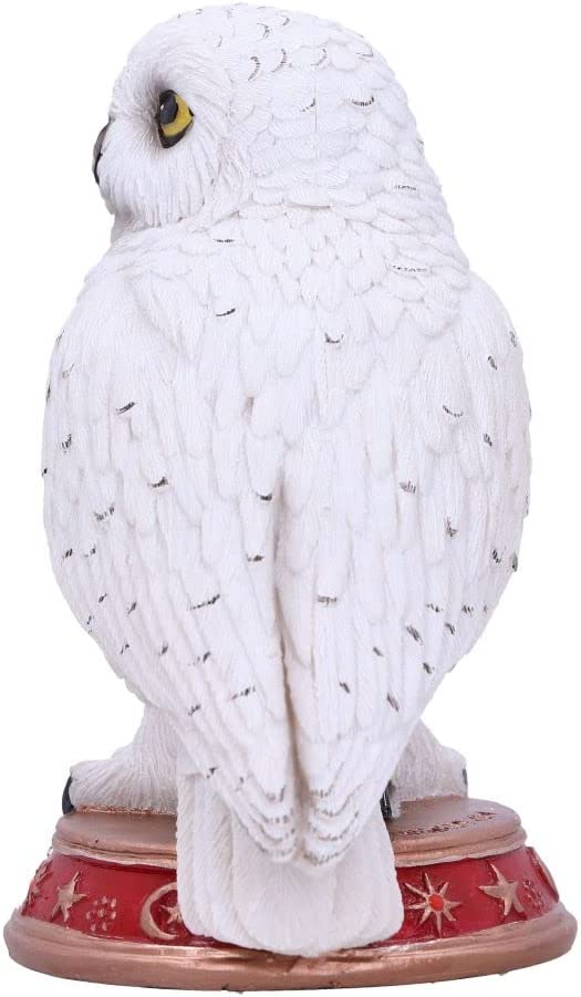 Nemesis Now Wizard's Familiar Owl Figurine, White, 10cm