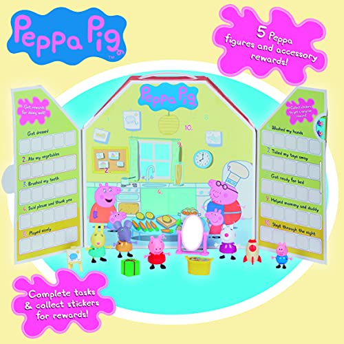 Peppa Pig Reward Chart Figure and Accessory Pack, Red