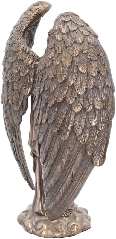 Nemesis Now Metatron-Erzengel-Figur, 26 cm, Bronze, Kunstharz
