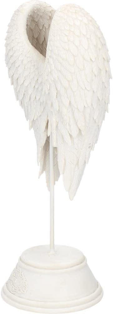 Nemesis Now B0720C4 Angel Wings Figurine 26cm White, Resin