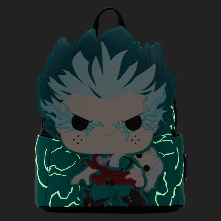 Loungefly My Hero Academia Deku Infinity Glow Mini Backpack