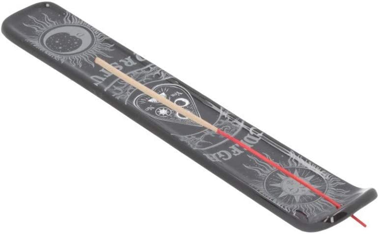 Nemesis Now U4574N9 Spirit Board Räucherstäbchenhalter, 24,5 cm, Schwarz