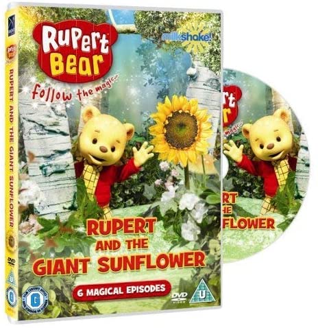 RUPERT BEAR RUPERT AND THE GIANT SUNFLOW