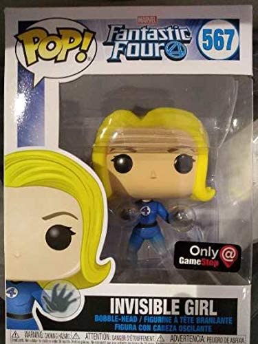 Marvel Fantastic Four Invisible Girl Exclu Funko 45005 Pop! Vinyl #567