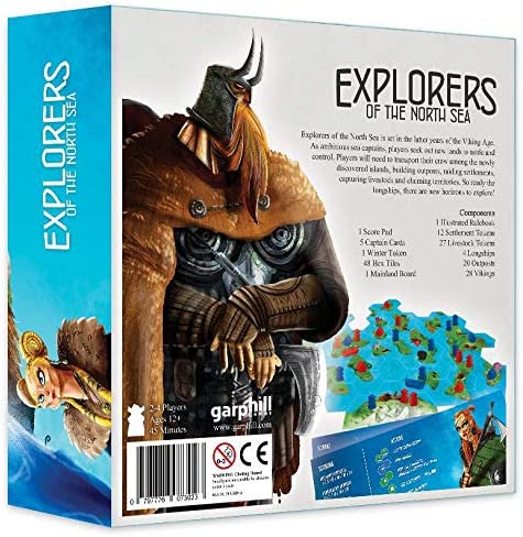 Renegade Game Studio RGS00586 Explorers of The North Sea, Multicoloured