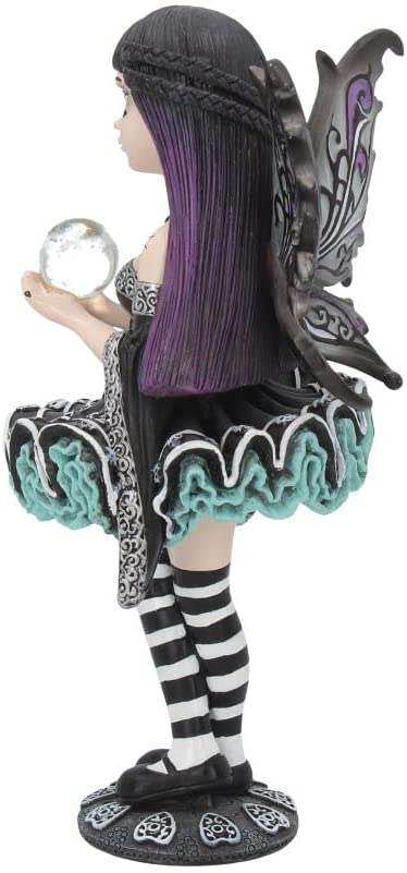 Nemesis Now Mystique Fairy Figurine, Black, 16.5cm