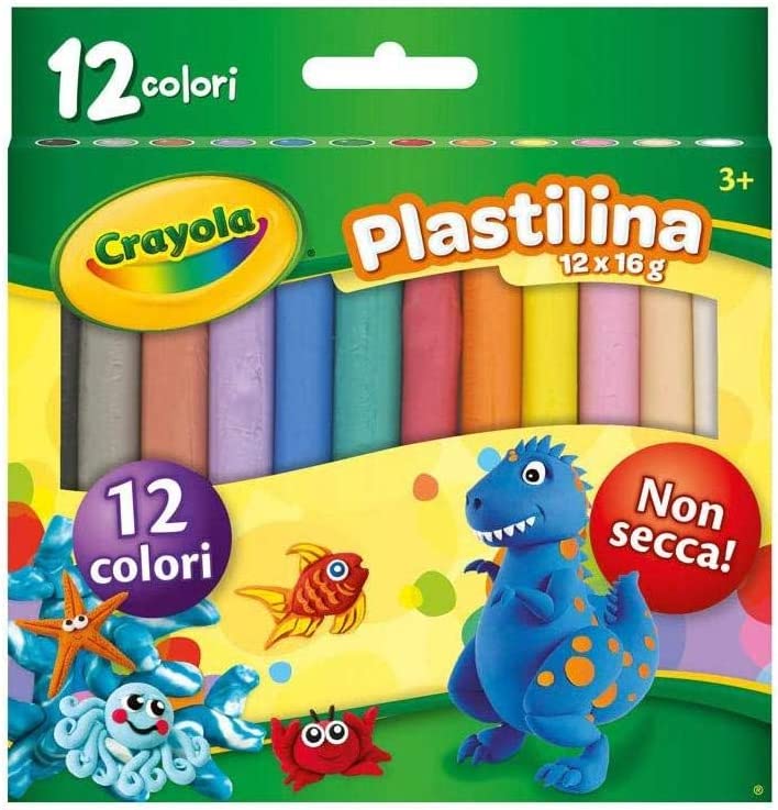 CRAYOLA - PLASTILINA 12 COLORI