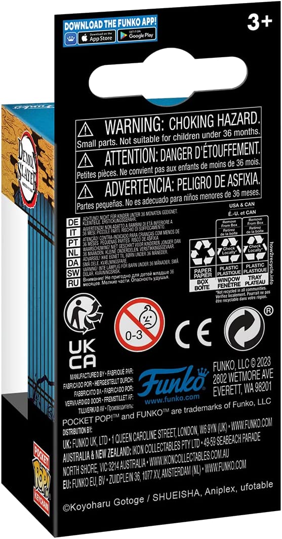 Dämonentöter – Inosuke Funko 61373 Pop! Schlüsselanhänger