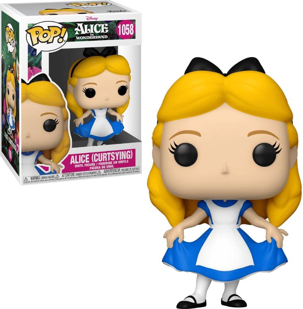 Disney Alice In Wonderland Alice With Curtsying Funko 55733 Pop! Vinyl #1058