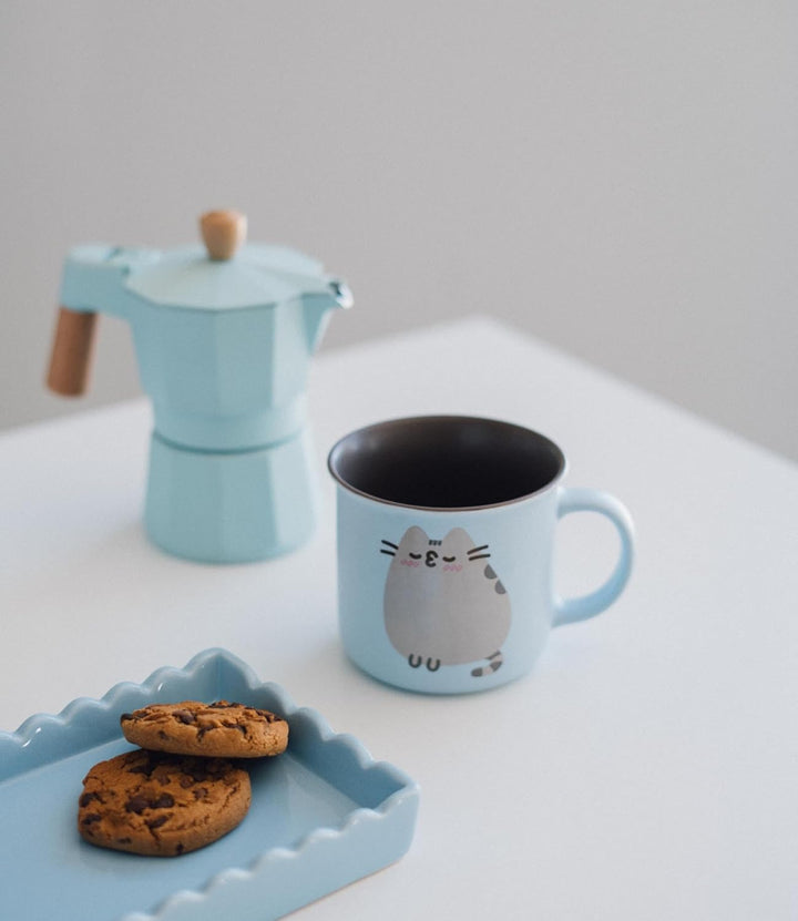 Grupo Erik Pusheen Ceramic Mug | 38 cl / 380 ml / 12.8 oz - 3.5 x 2.9 inches / Coffee Mug | Tea Mug