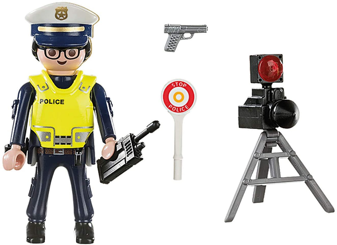 Playmobil 70305 Special Plus Policier avec Speed Trap