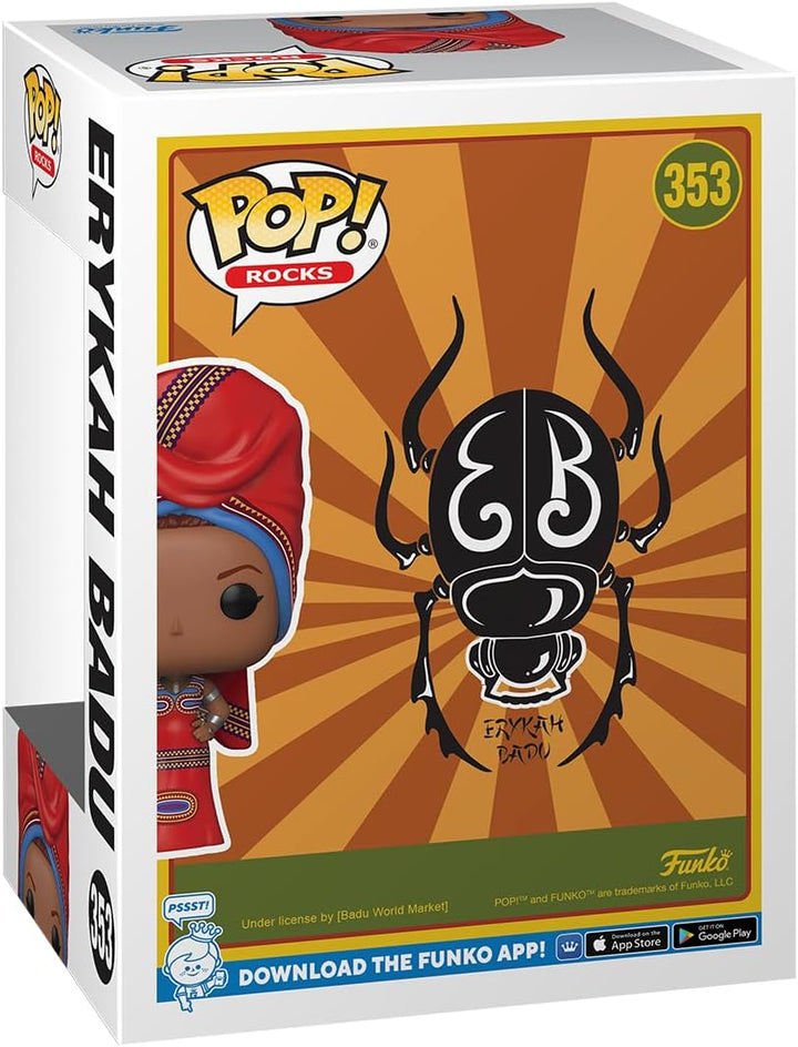 Rocks: Erykah Badu - (Tyrone) Funko 72568 Pop! Vinyl #353