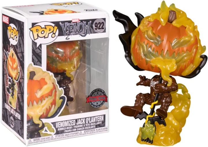 Marvel Venom Venomized Jack O'Lantern Exclusive Funko 58185 Pop! Vinyl #922