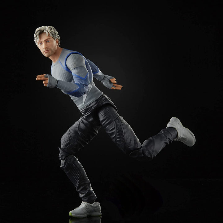 Marvel Hasbro Legends Series 15-cm Scale Action Figure Toy Quicksilver, Infinity Saga character, Premium Design, Figure and 5 Accessories Multicolor