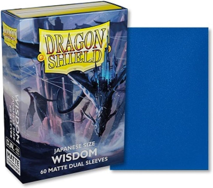 UNIT Dragon Shield Matte Dual Sleeves Japanese Size - Wisdom (60)