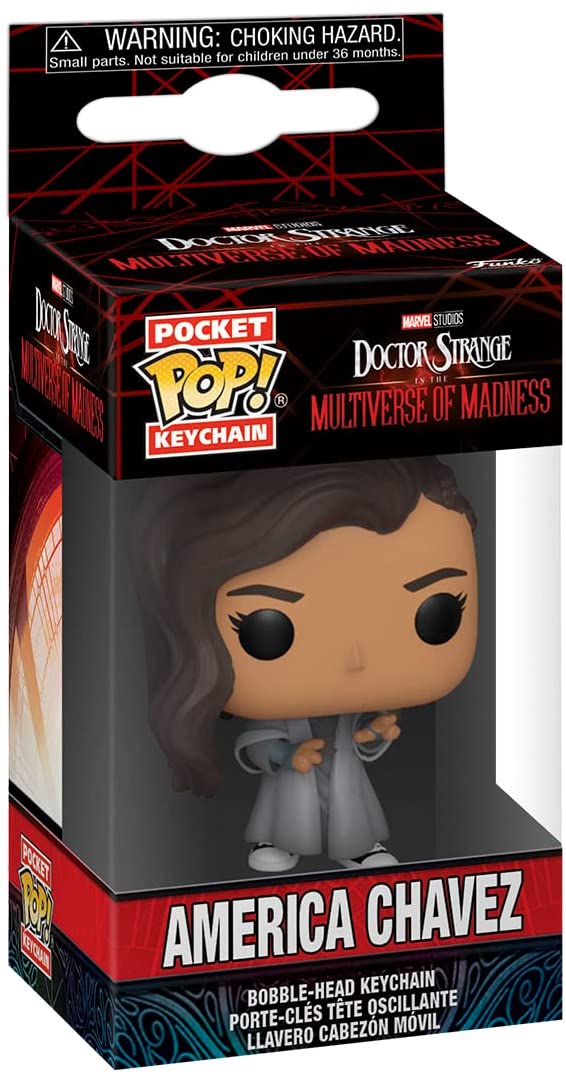 Marvel: Doctor Strange Multiverse of Madness – America Chavez Funko 62404 Pop! Schlüsselanhänger