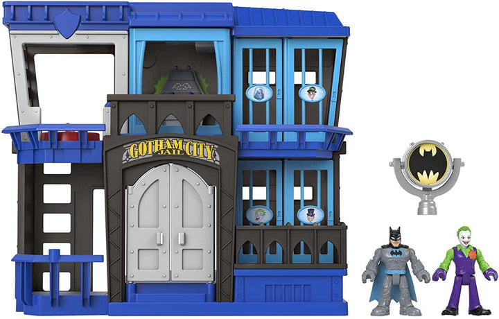 Fisher-Price Imaginext DC Super Friends Gotham City Jail Recharged, prison plays