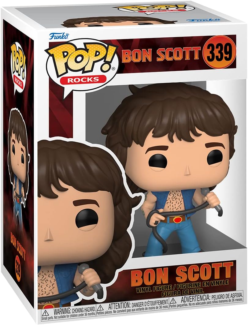 Rocks: AC/DC - Bon Scott Funko 72564 Pop! Vinyl #338