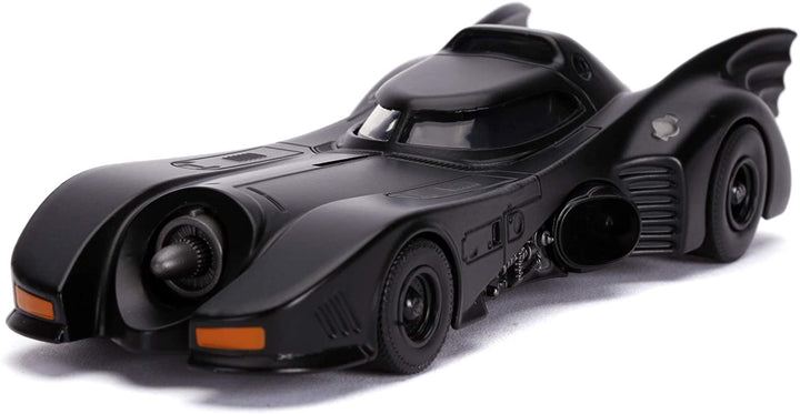 Jada Toys 253213003 Batman 1:32 1989 Batmobile with Figure, Multicolor