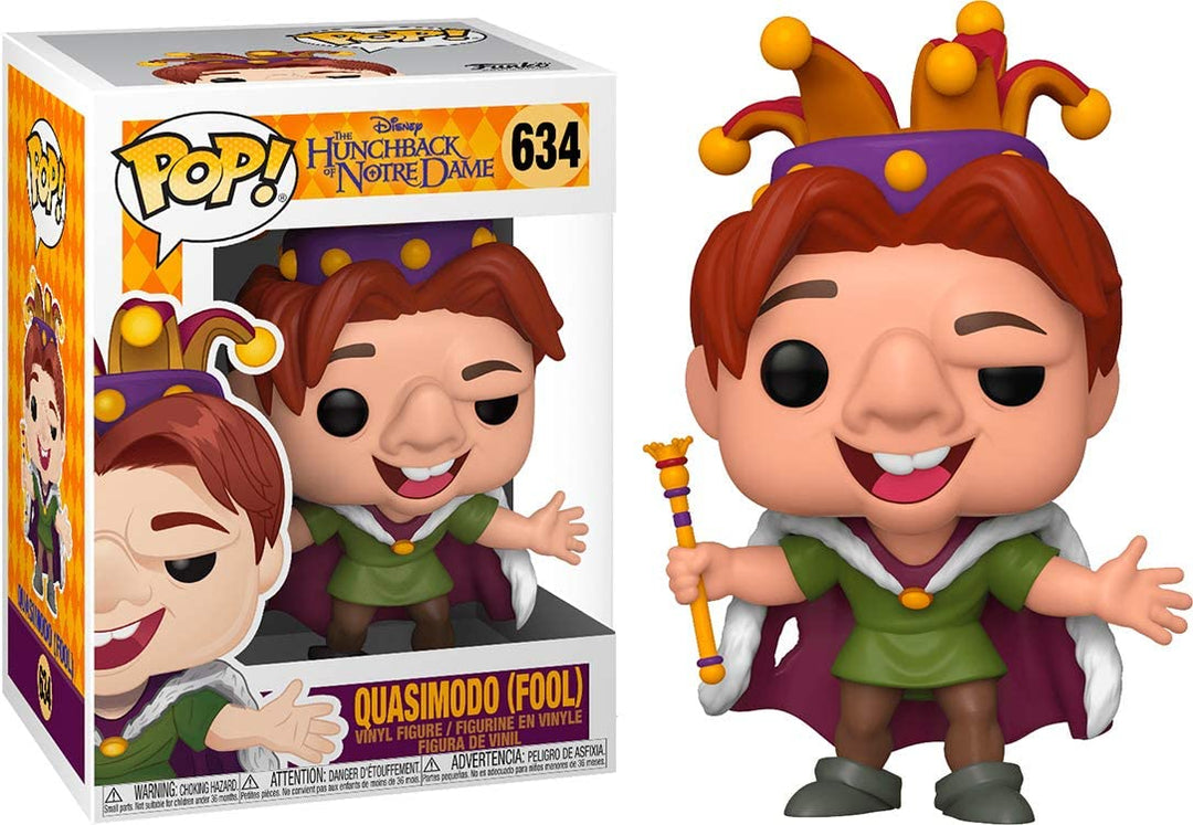 Disney Le Bossu de Notre Dame Quasimodo (Fool) Funko 41146 Pop! Vinyle #634