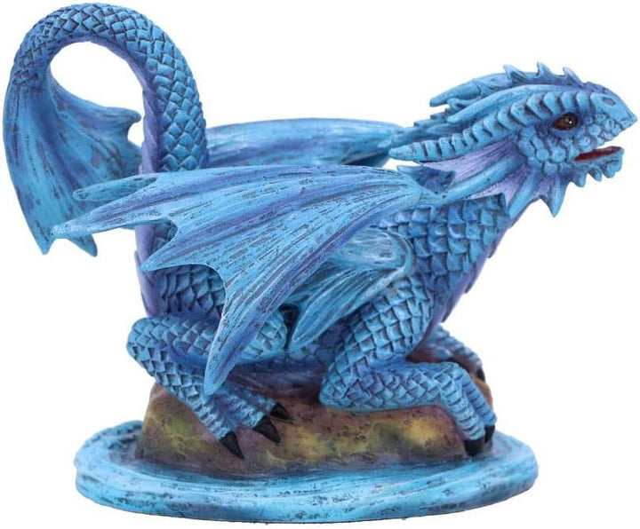Nemesis Now Anne Stokes Age kleine Wasserdrachen-Figur, blau, Einheitsgröße