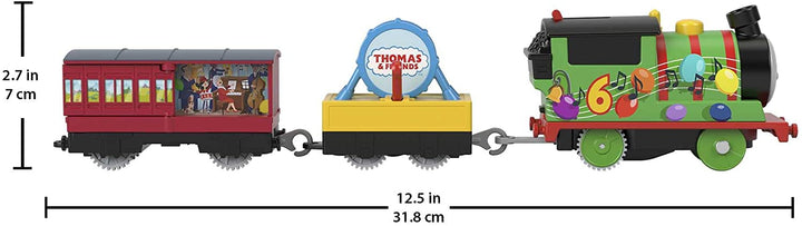 Fisher-Price Thomas & Friends Party Train Percy motorized battery-powered toy tr