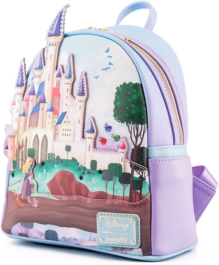 Loungefly Disney Sleeping Beauty Aurora's Castle Mini Backpack