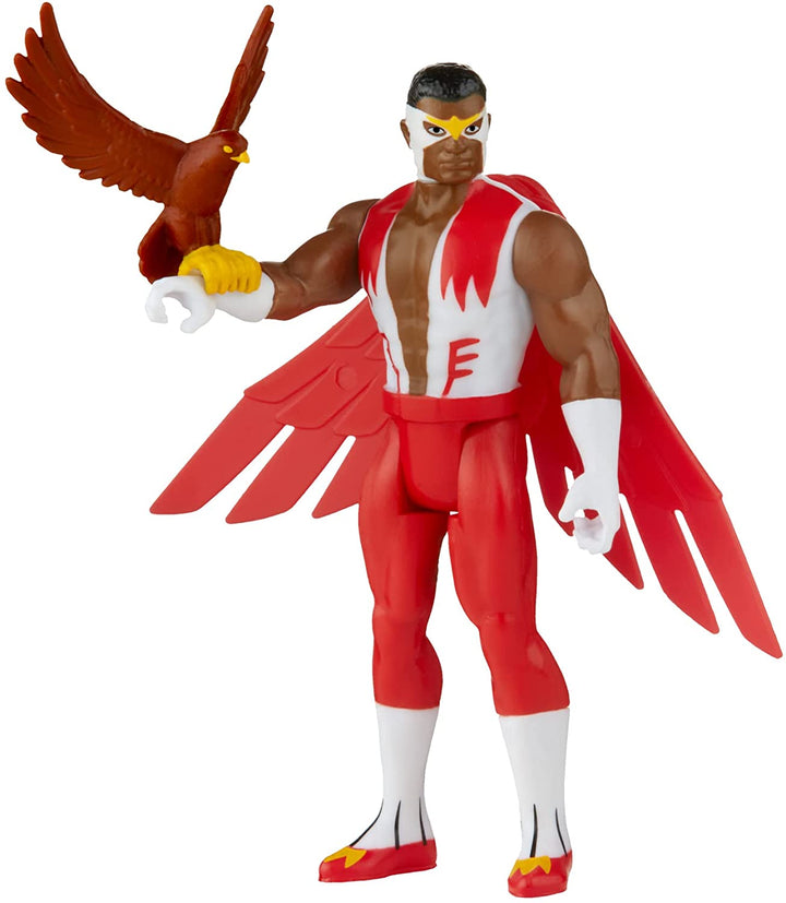 Hasbro Marvel Legends Series 9.5 cm Retro 375 Collection Marvel’s Falcon Action