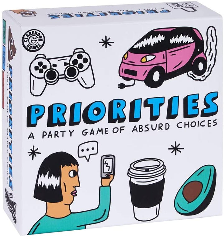 Priorities: The Hilarious New Party Game of Absurd Choices That Gets Everyone Laughing – Party Games for Adults and Teenagers- Card Games.