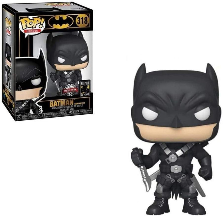 Batman's 80th Anniversary Batman (Grim Knight) Exclusive Funko 46052 Pop! Vinyl #318 - Yachew