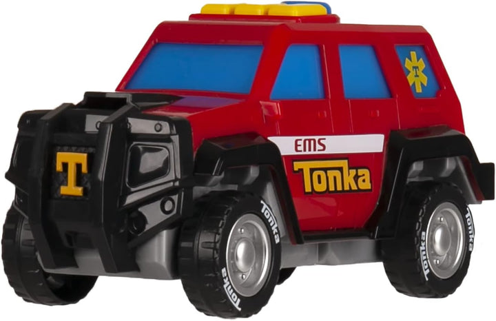 Tonka 06008 Mighty Machines L&S-First Responder Play Vehicle, Multicolor