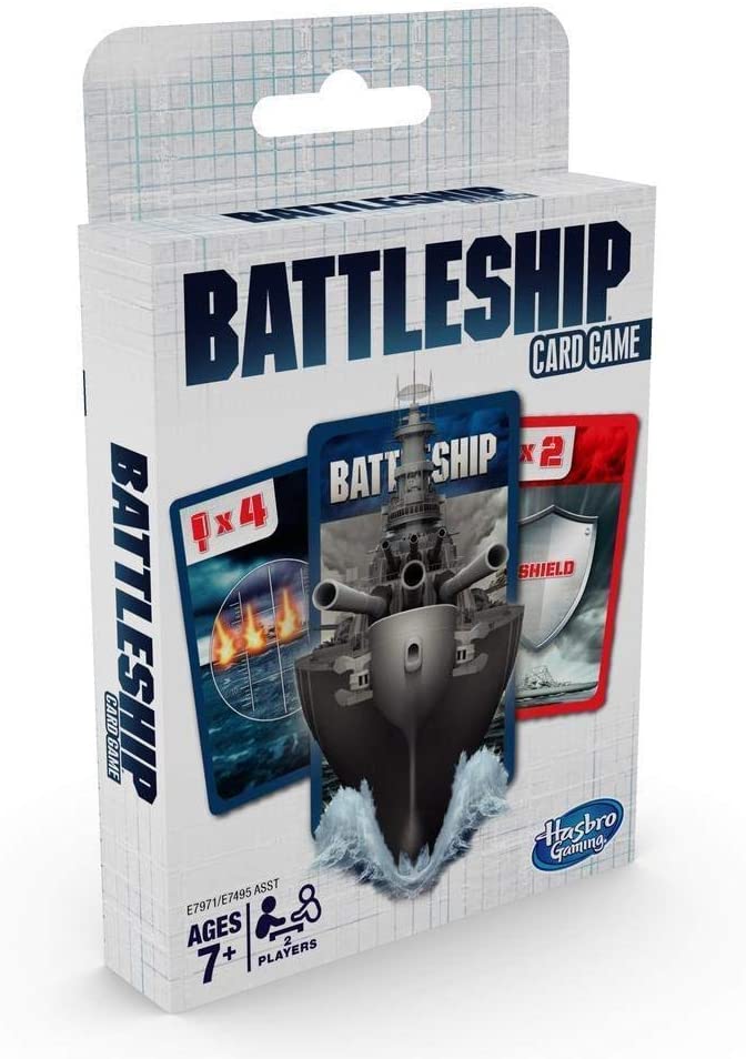 Hasbro Gaming E7971UC0 Klassisches Kartenreisespiel Battleship