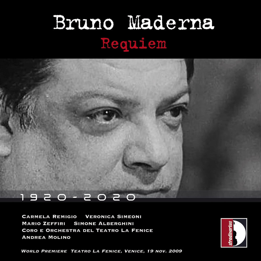 Maderna: Requiem [Carmela Remigio; Veronica Simeoni; Mario Zeffiri; Simone Alber [Audio CD]