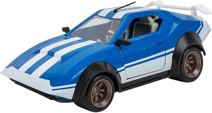 Fortnite FNT0815 Joy Ride Whiplash (Blue & White), Vehicle with 4-inch Articulat