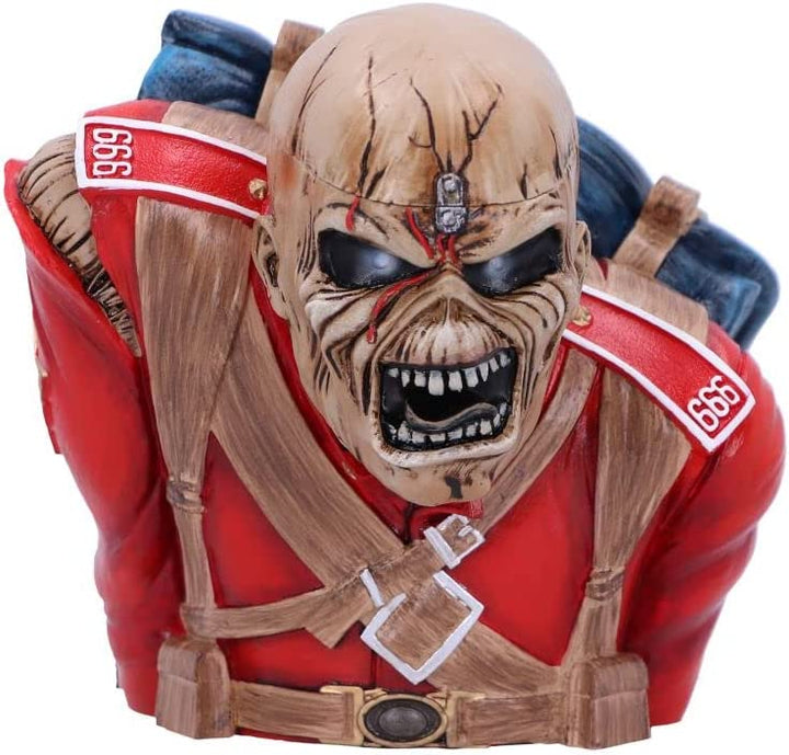 Nemesis Now Officially Licensed Iron Maiden The Trooper Bust Box (Small) Red, 12