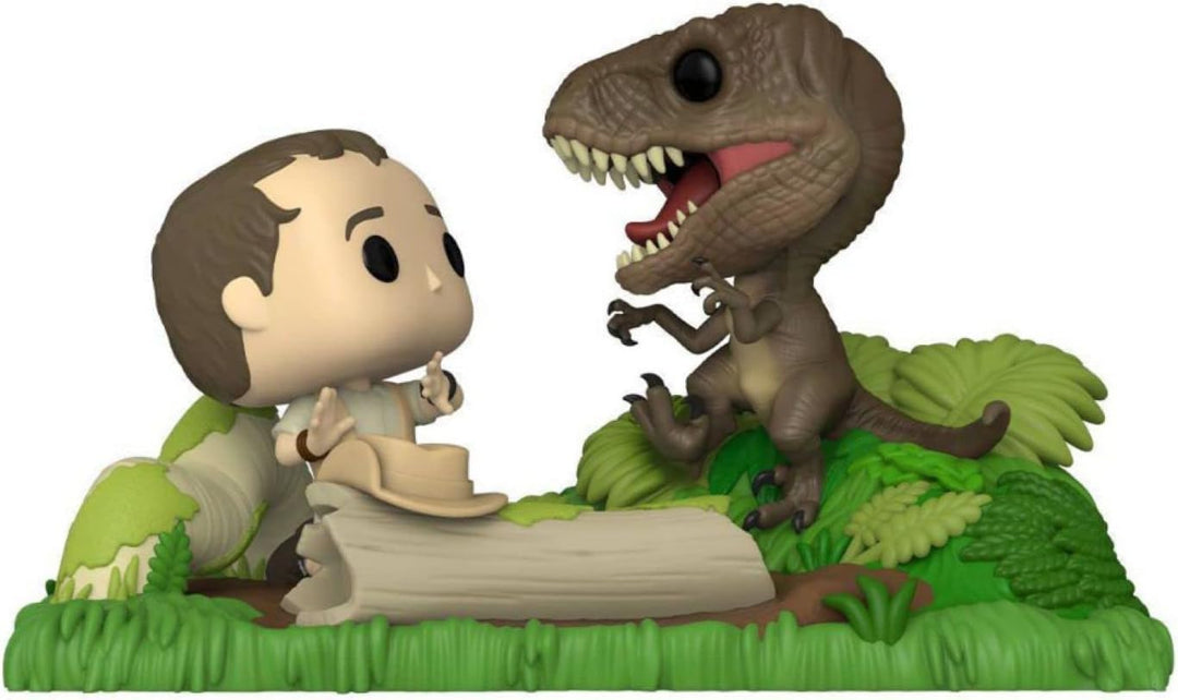 Jurassic Park Muldoon Raptor Hunt Exclusive Funko 62811 Pop! VInyl #1204