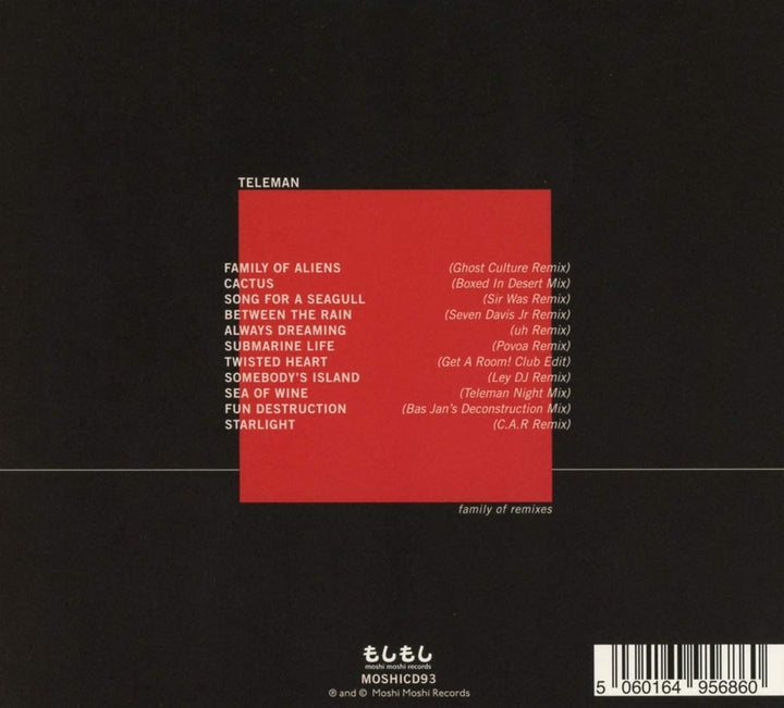 FAMILY OF REMIXES - TELEMAN [Audio-CD]