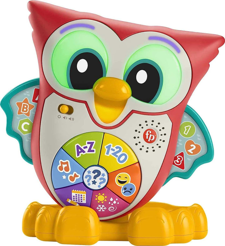 ?Fisher-Price Linkimals Light-Up & Learn Owl, interactive musical learning toy